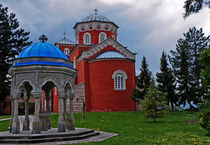 Monastery Zica by Dejan Knezevic