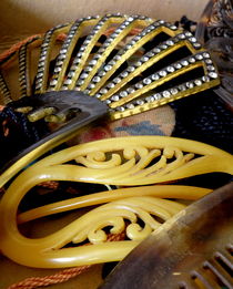 Vintage Combs and Barrettes by Lainie Wrightson