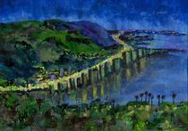 Laguna Shores at Night by Randy Sprout