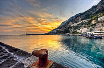Sunset in Amalfi by Giuseppe Maria Galasso