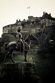 Scots Grey Guards Horseman von Jürgen Creutzburg