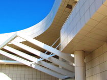 Richard Meier architect. Detail of Getty museum von Maks Erlikh