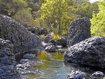 Giant Basalt Boulders  by Frank Wilson