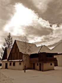 Cottage in the museum Pribylina by Tomas Gregor