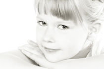 Little girl portrait by Waldek Dabrowski