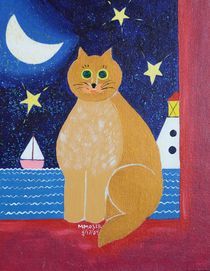 Caramel Cat by Monica Moser