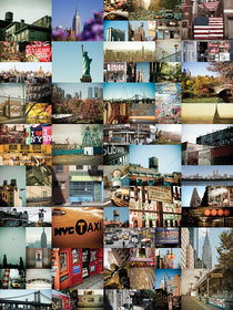 NEW YORK CITY MONTAGE 2 von Darren Martin