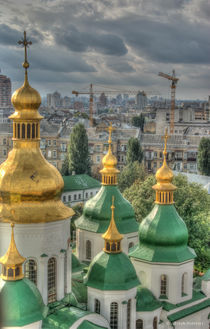 Goldene Kuppel von Kiew by Iryna Mathes