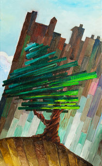 Magic pine tree von Oleksiy Tsuper