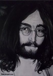 John Lennon 1970 by Rob Delves