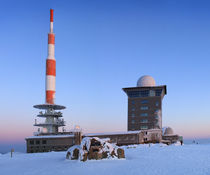 Winter auf dem Brocken von Karina Baumgart