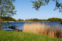 Badesee im Sommer von tinadefortunata