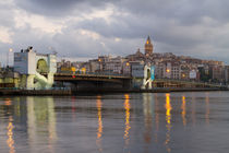 Galata Tower and Galata Bridge von Evren Kalinbacak