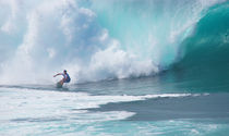 Pipeline Pro Contest Banzai Pipeline North Shore Oahu Hawaii von Kevin W.  Smith