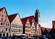 Dinkelsbuhl Romantic Road Bavaria Germany by Kevin W.  Smith