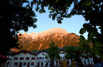 Mittenwald Evening Bavaria Germany by Kevin W.  Smith