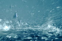 Close-up of splashing water by Sami Sarkis Photography