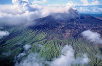 Smoking Mount Benbow Volcano in Vanuatu by Sami Sarkis Photography