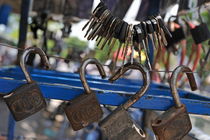 Padlocks and keys by Sami Sarkis Photography