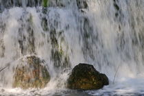 Waterfall and rocks von Sami Sarkis Photography