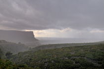 Heavy rain and storm on mediterranean sea von Sami Sarkis Photography