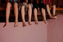 Four children (7-14) on mezzanine by Sami Sarkis Photography
