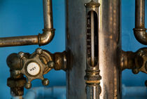 Faucet of a 19th century shower by Sami Sarkis Photography