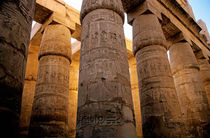Colonnade in the Karnak Temple Complex at Luxor von Sami Sarkis Photography