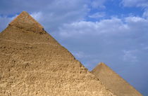 View of The Khephren Pyramid and The Great Pyramid von Sami Sarkis Photography