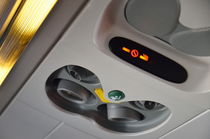 No smoking signs in airplane by Sami Sarkis Photography