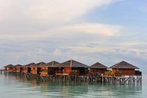 Wooden water bungalows by Sami Sarkis Photography