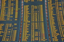 Airport Arrival board by Sami Sarkis Photography