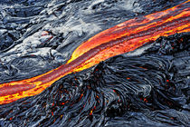 River of molten lava von Sami Sarkis Photography