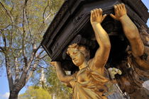 Golden Statue under trees  by Sami Sarkis Photography