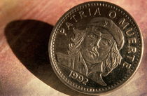 Cuban Coin with Che Guevara image by Sami Sarkis Photography