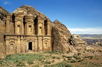 The Monastery Ad Dayr at Petra by Sami Sarkis Photography