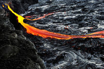 River of molten lava by Sami Sarkis Photography