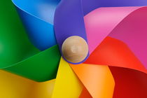 Colorful toy windmill by Sami Sarkis Photography