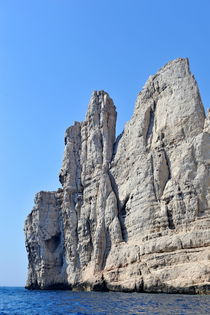 Riou island cliffs on mediterranean sea by Sami Sarkis Photography