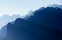 Sunbeams on Mountain summits by Sami Sarkis Photography
