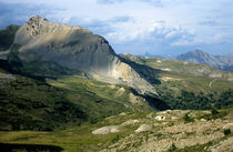 Mountains in the Col du Granon pass von Sami Sarkis Photography