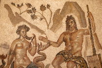 Mosaic depicting the Roman god Neptune inside the Catedral de Cordoba von Sami Sarkis Photography