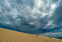 Clouds over the Great Dune of Pyla on the Bassin d'Arcachon by Sami Sarkis Photography