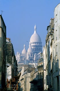 Sacre Coeur as seen from Chartres St by Sami Sarkis Photography