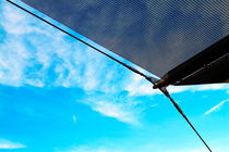 Awning above a wharf in Marseille by Sami Sarkis Photography