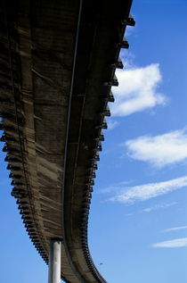The A55 viaduct seen from underneath von Sami Sarkis Photography