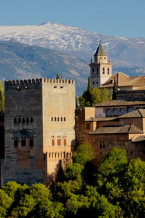 View of the Alhambra Palace from the Plaza of St. Nicholas von Sami Sarkis Photography