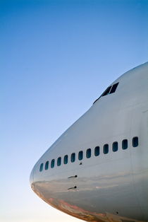 Cockpit of a Boeing 747 aircraft at Madrid-Barajas Airport by Sami Sarkis Photography