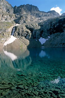 Still Puyvachier Lake near La Meije Glacier by Sami Sarkis Photography