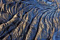 Cooled pahoehoe lava flow von Sami Sarkis Photography